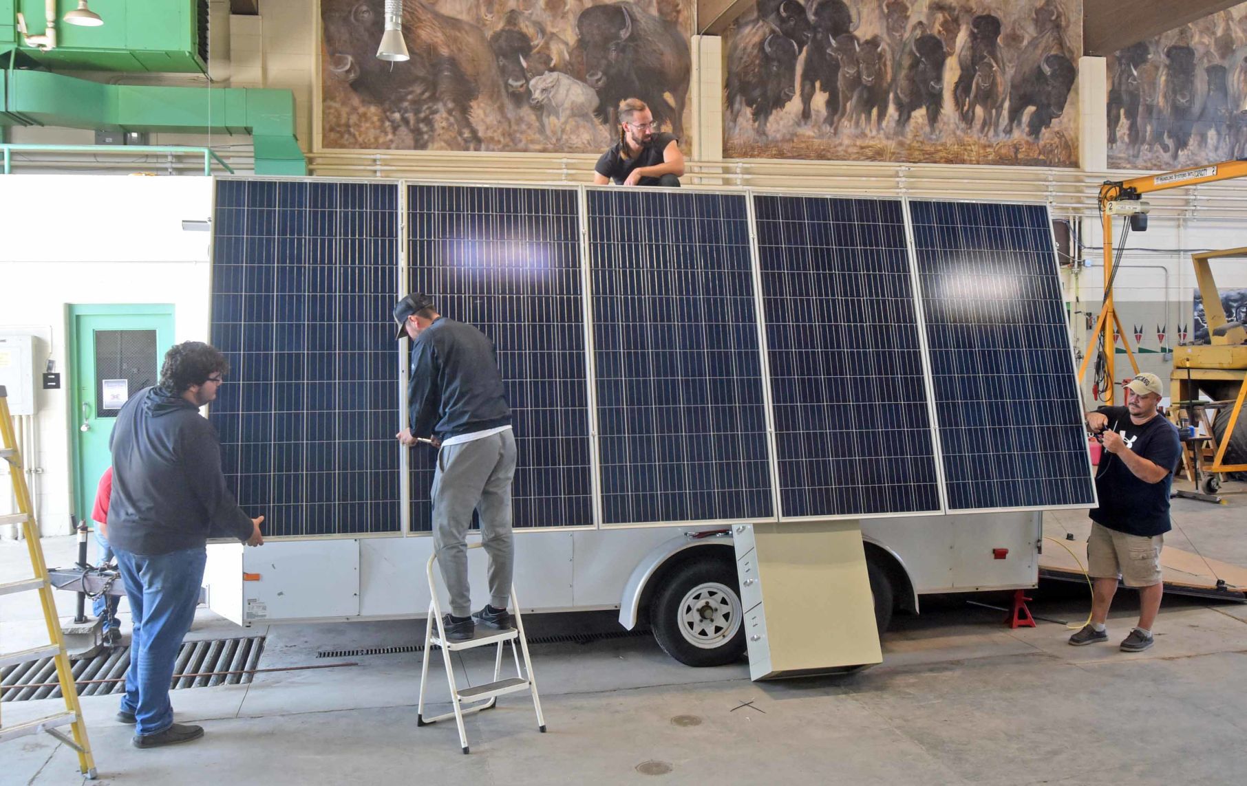 Mobile power plant